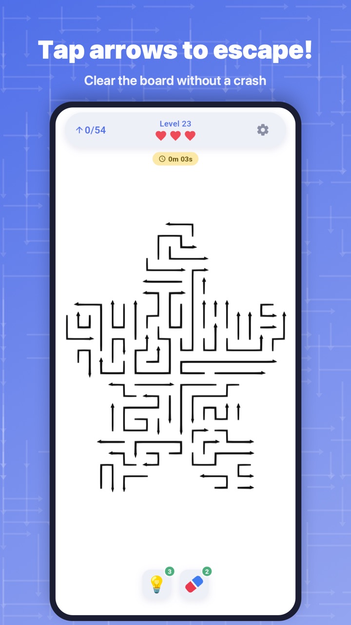 Brain Top: Arrow Exit screenshot