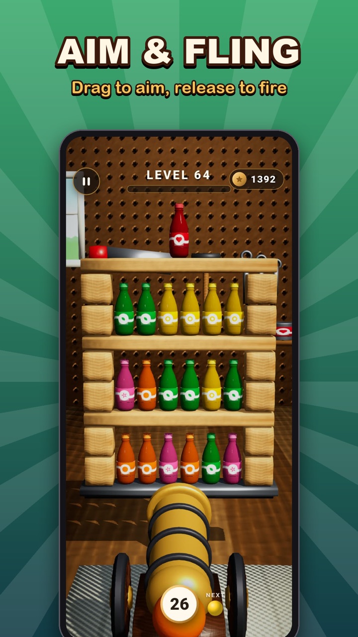 FlingShot: Knock Down Blocks screenshot