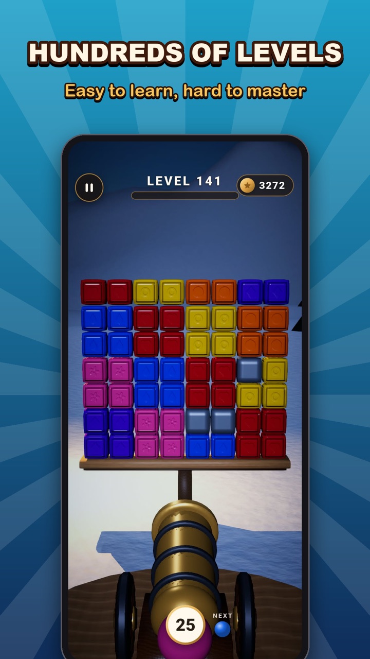 FlingShot: Knock Down Blocks screenshot