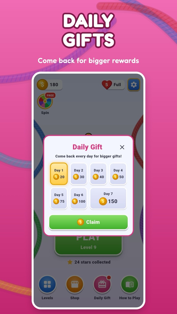 KnotSolve: Rope Puzzle screenshot