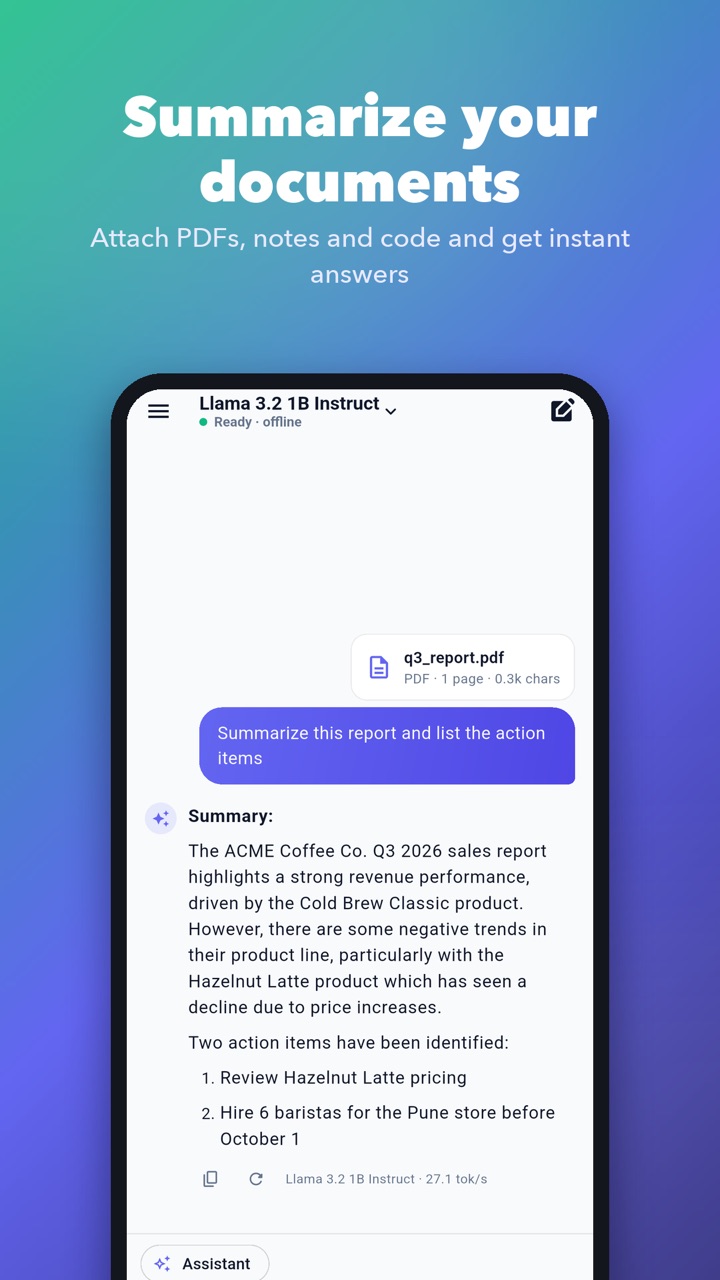 Local Chat: Offline AI screenshot