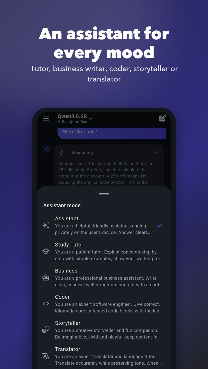 Local Chat: Offline AI screenshot