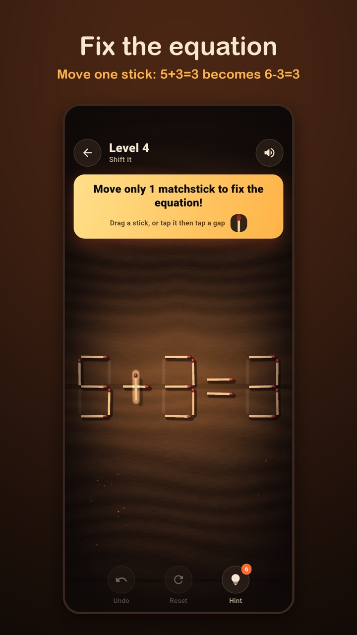 Math Machis: Matchstick Math screenshot