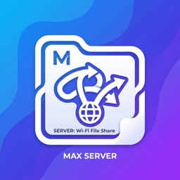 Max Server: Wi-Fi File Share icon
