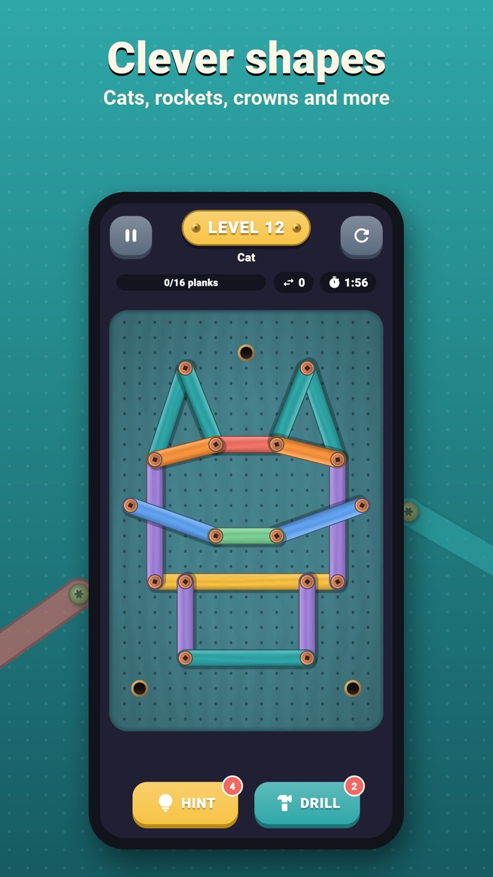 Plank Nuts: Screw Puzzle screenshot