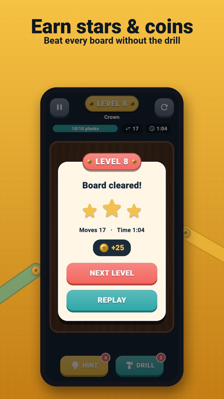 Plank Nuts: Screw Puzzle screenshot