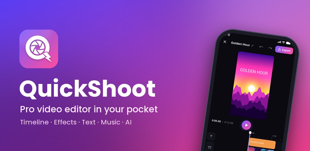 QuickShoot: Video Editor