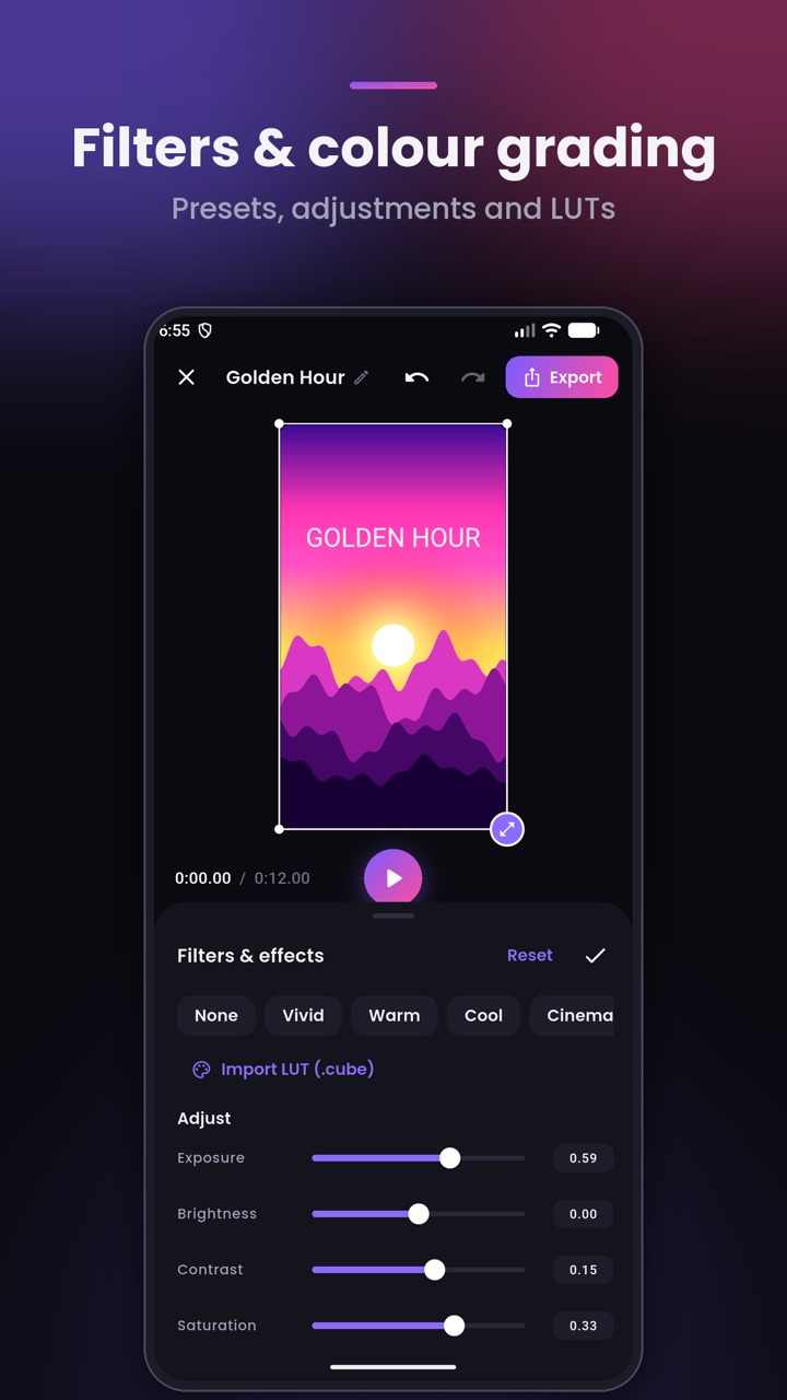 QuickShoot: Video Editor screenshot