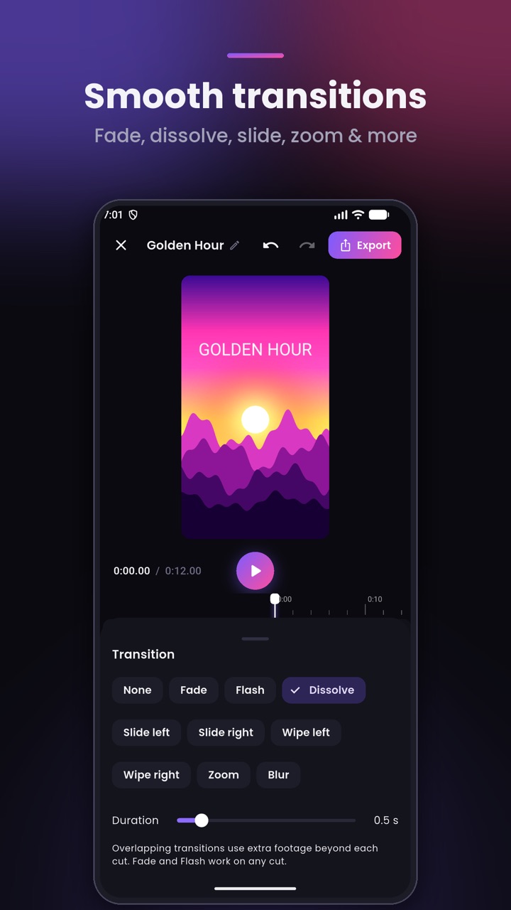 QuickShoot: Video Editor screenshot